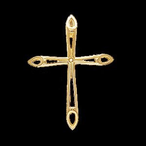 Gold Cross Pendant