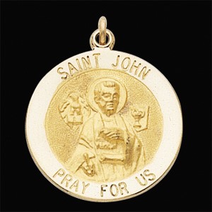 Gold St. John the Apostle Medal