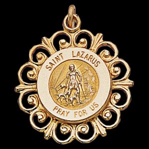 Gold St. Lazarus Medal