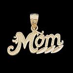 14K Mom Pendant