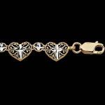 Cross Heart Bracelet