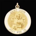 Gold St. John the Apostle Medal