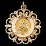 Gold St. Peter the Apostle Medal