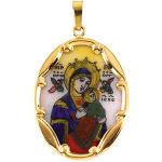 Porcelain Our Lady of Perpetual Help Medal
