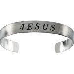 Silver Jesus Bracelet