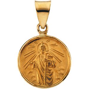 18K Gold St. Jude Thaddeus Medal