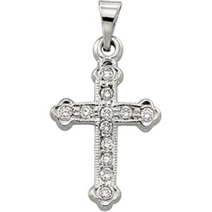 Diamond Cross Pendant