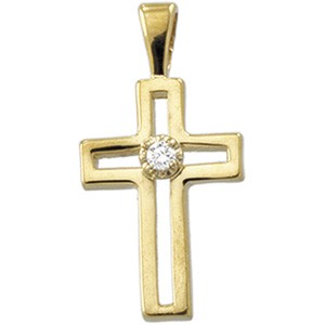 Diamond Cross Pendant