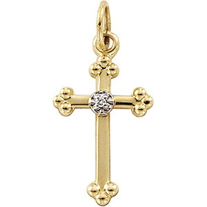 Diamond Cross Pendant