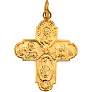 Four Way Cross Pendant