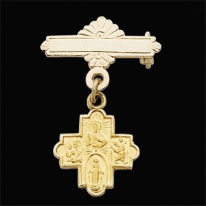 Gold Baptism Pin