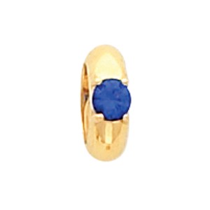 Gold Birthstone Ring Pendant