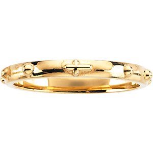 Gold Rosary Ring