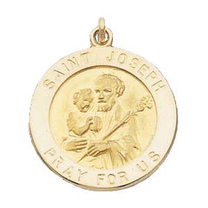 Gold St Joseph Medal