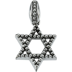 Silver Magen David Pendant