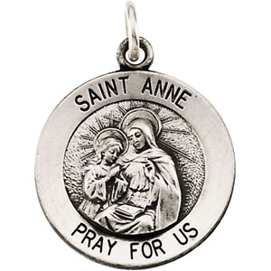 Silver St Anne de Beau Pre Medal