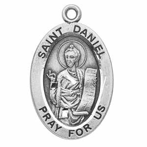 Silver St Daniel Medal Oval