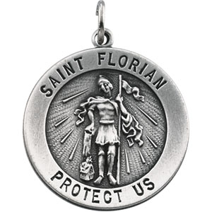 Silver St Florian Medal