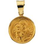 18K Gold St. Joseph Medal