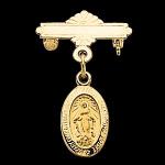 Gold Baptism Pin