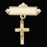 Gold Baptism Pin