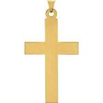 14K Gold Cross Pendant