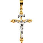 14K Gold Crucifix 24.25x16.25 mm