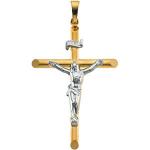 14K Gold Crucifix 26x19 mm