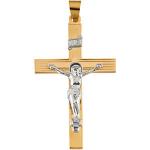 14K Gold Crucifix 29x19 mm