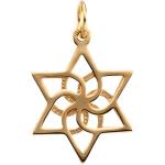 Gold Magen David Pendant