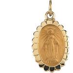 Gold Miraculous Medal