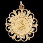 Gold Our Lady of Perpetual Help Medal