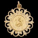 Gold Our Lady of Perpetual Help Medal