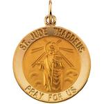 Gold St Jude Thaddeus Medal