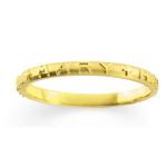 14K gold Hail Mary prayer ring