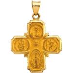 Hollow Four Way Cross Pendant