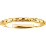 Gold What Would Jesus Do Prayer Ring