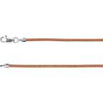 Natural Leather Cord Necklace