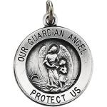 Silver Guardian Angel Medal