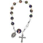 Silver Rosary Bracelet