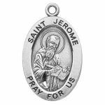 Silver St Jerome Medal Oval