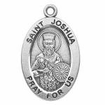 Silver St Joshua Medal Oval