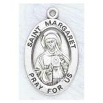 Silver St Margaret Medal Oval