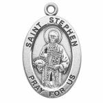 Silver St Stephen Medal Oval