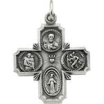 Sterling Silver Four Way Cross